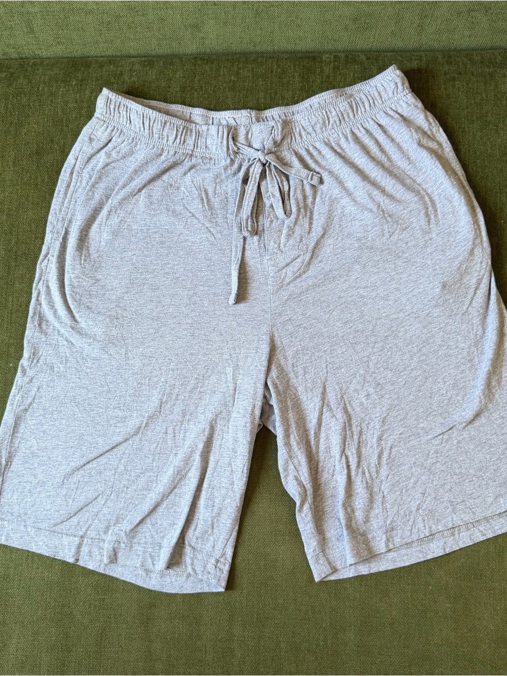 croft & barrow Light Gray Men's Drawstring Athletic Shorts